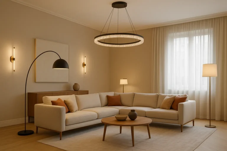 How to Choose the Perfect Lighting for Your Living Room in Dubai