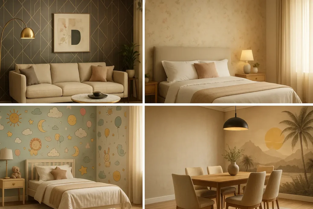 Beginner’s Guide to Choosing the Perfect Wallpaper for Each Room